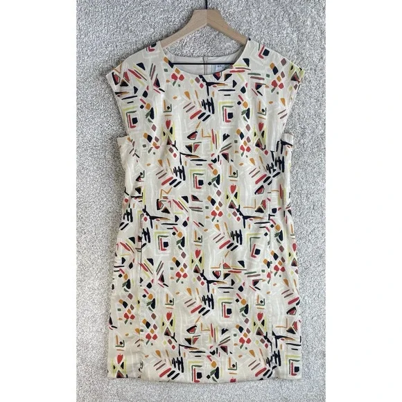 MM LaFleur Maaza Dress In Geometric Print - Picture 4 of 11